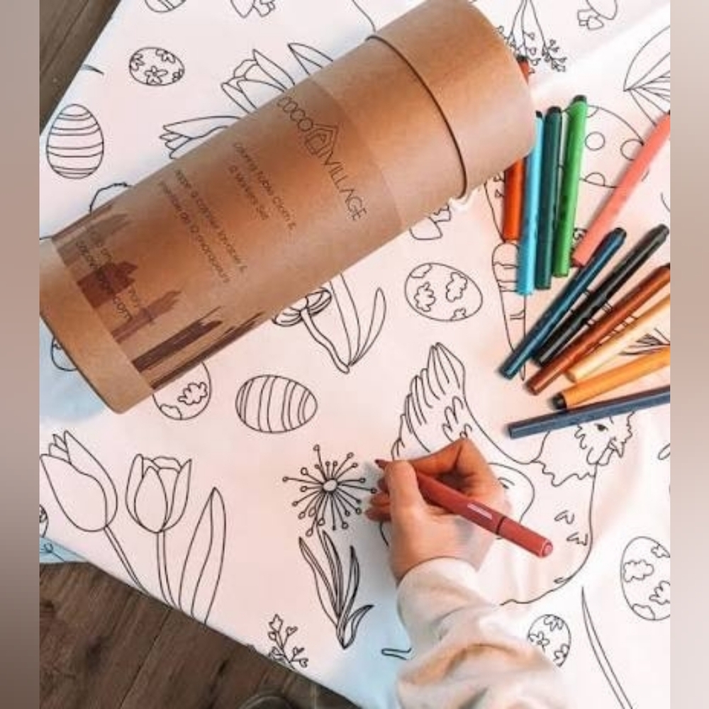 Cocovillage EASTER washable tablecloth